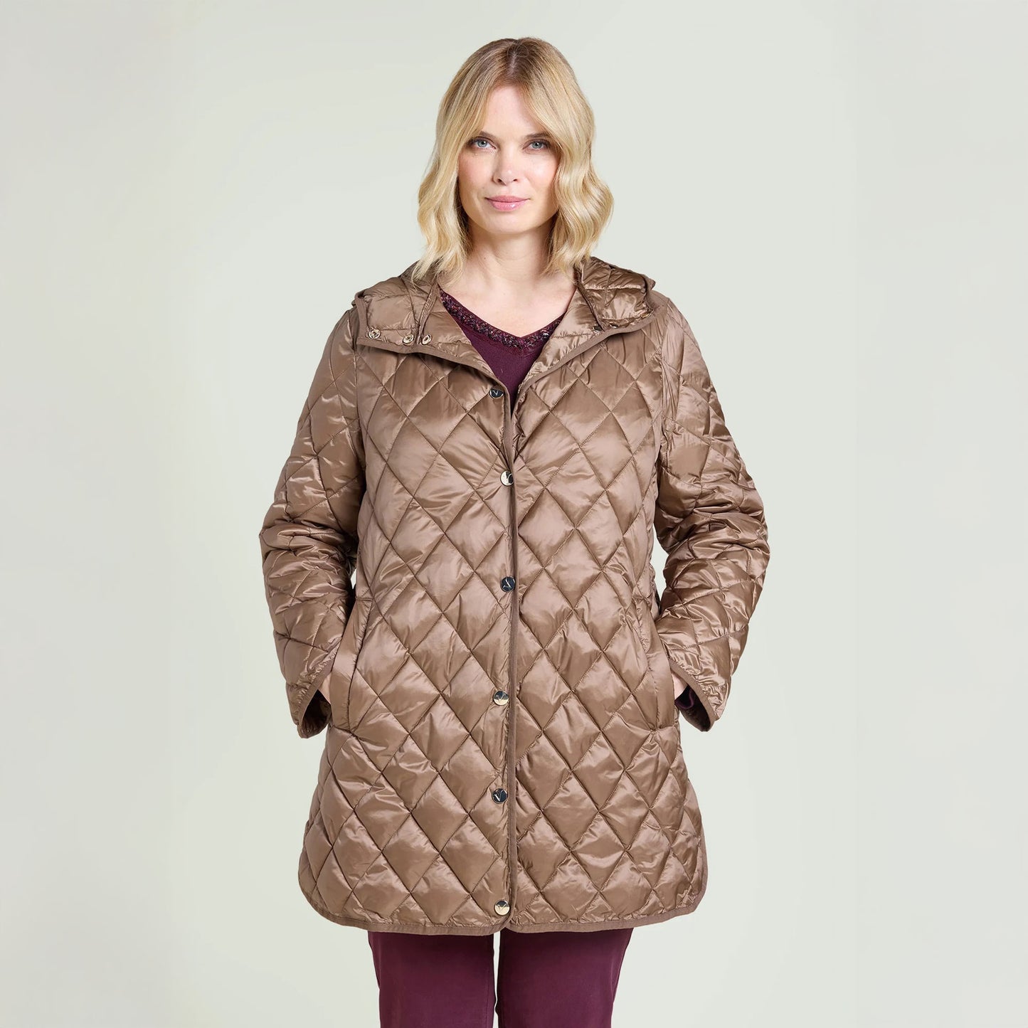 Piumino Luisa Viola F010F0-C2