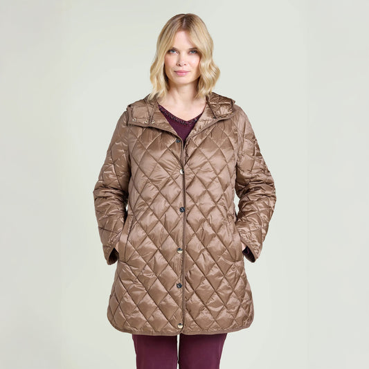 Piumino Luisa Viola F010F0-C2
