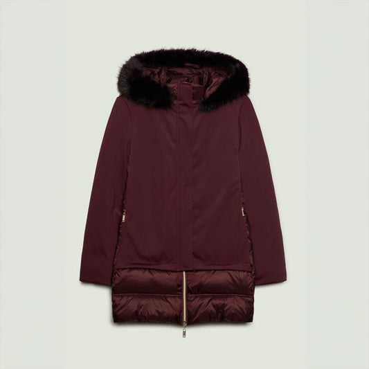 Piumino Luisa Viola F015F1-29