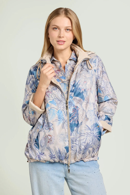 Giacca a vento reversibile F767F0-02