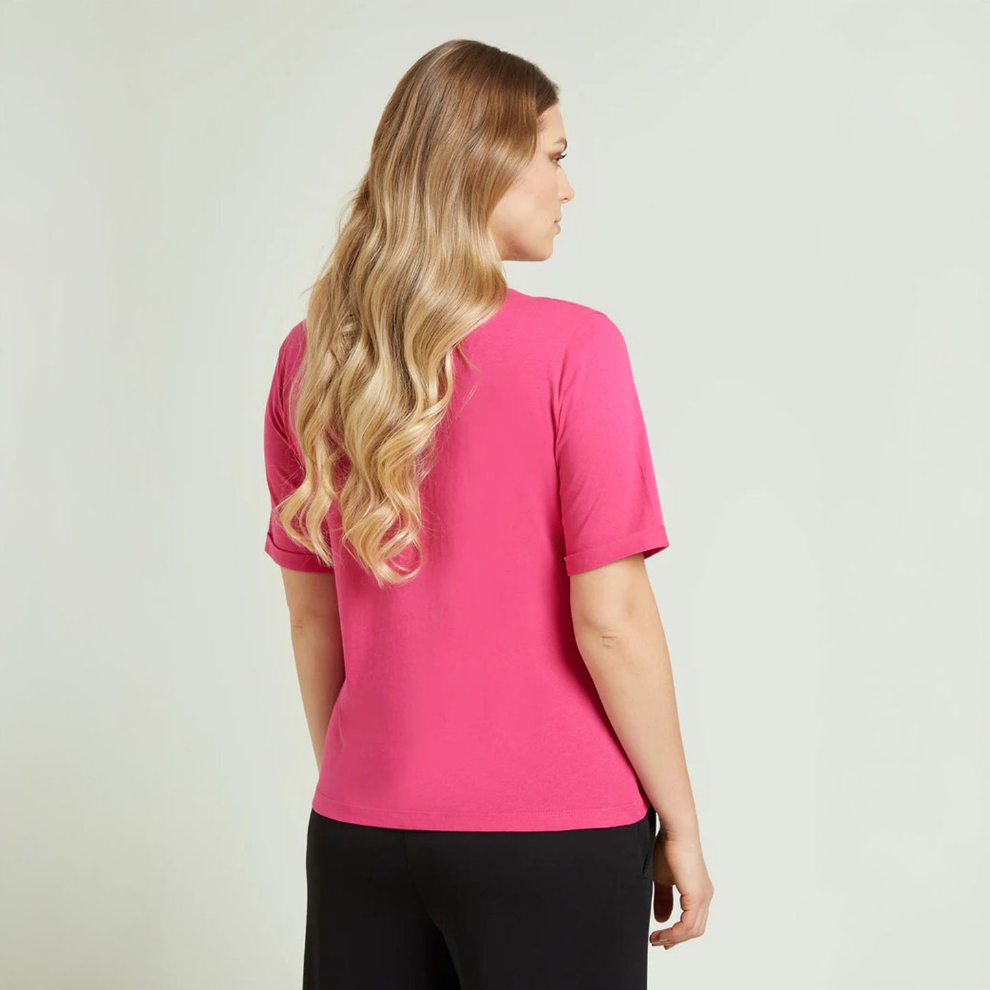 T-shirt luisa viola fucsia g089l0