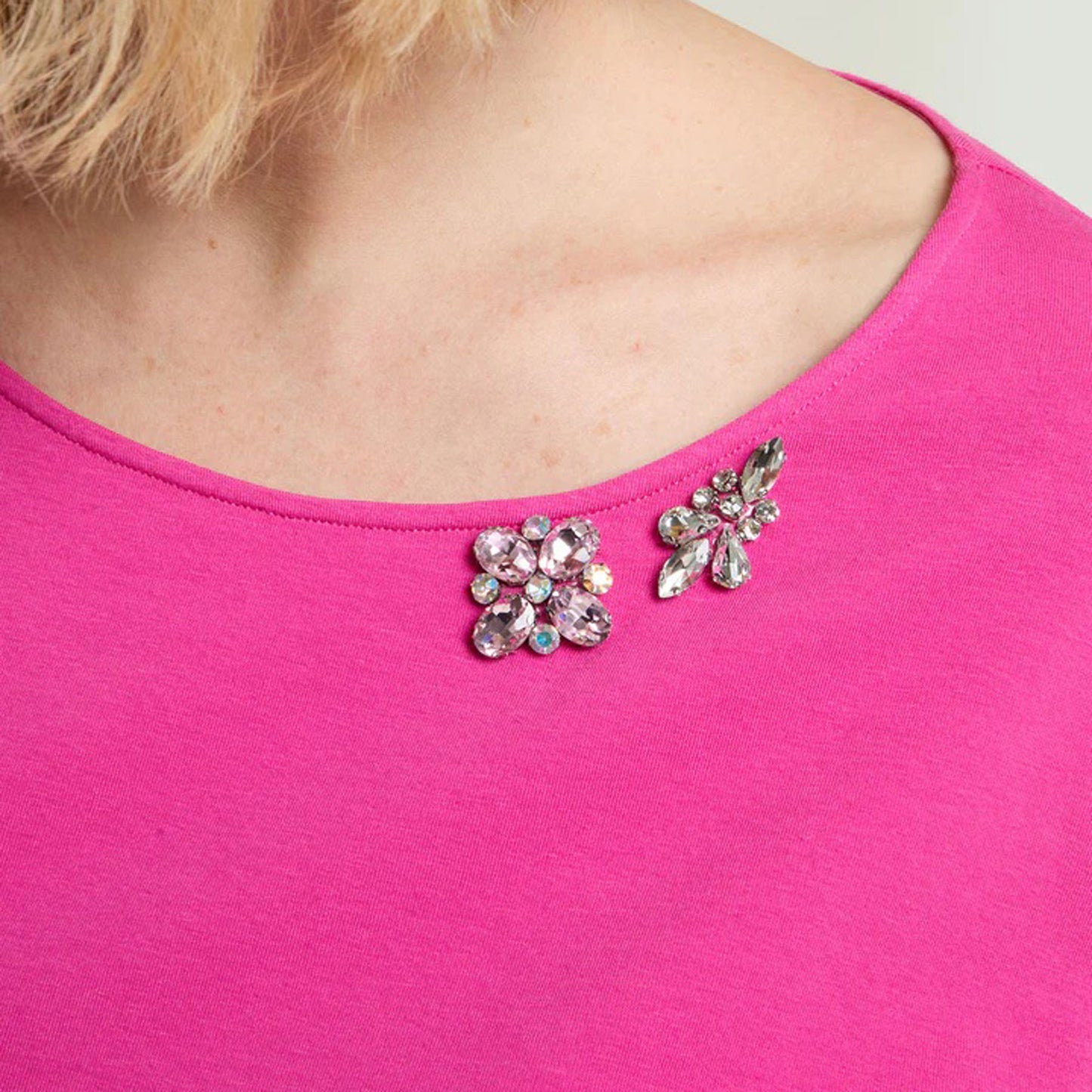 T-shirt luisa viola fucsia g127l0