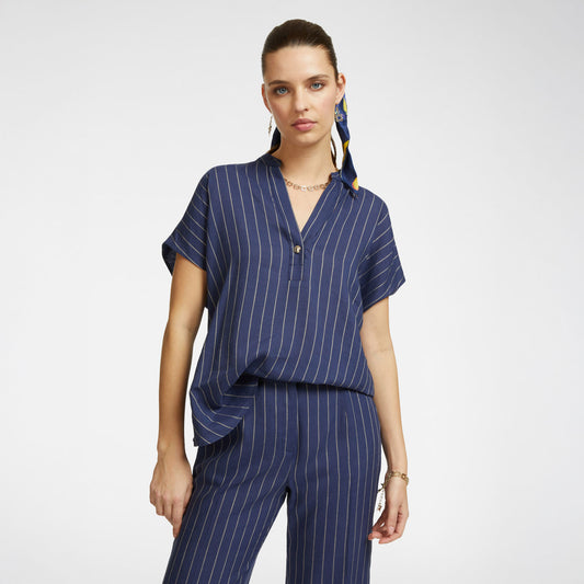 Blusa Elena Mirò blu G153E0-02