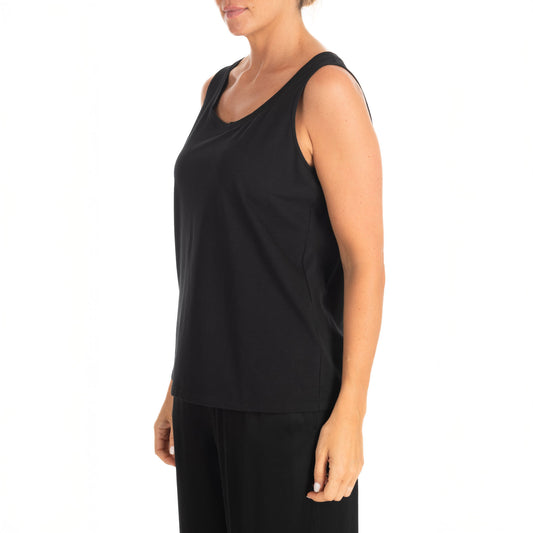 Top luisa viola nero g176l0