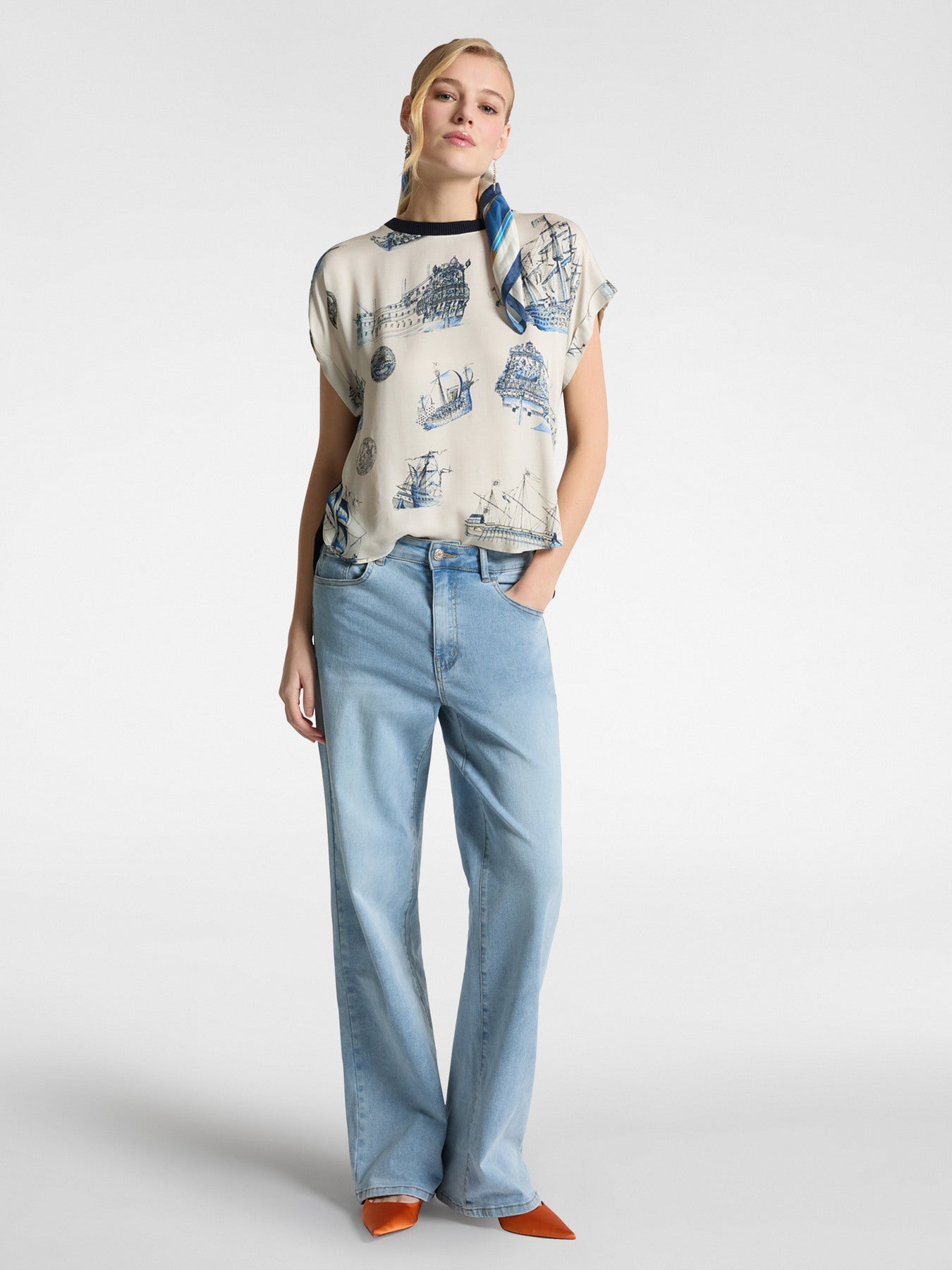 t-shirt elena mirò 34 g187z2