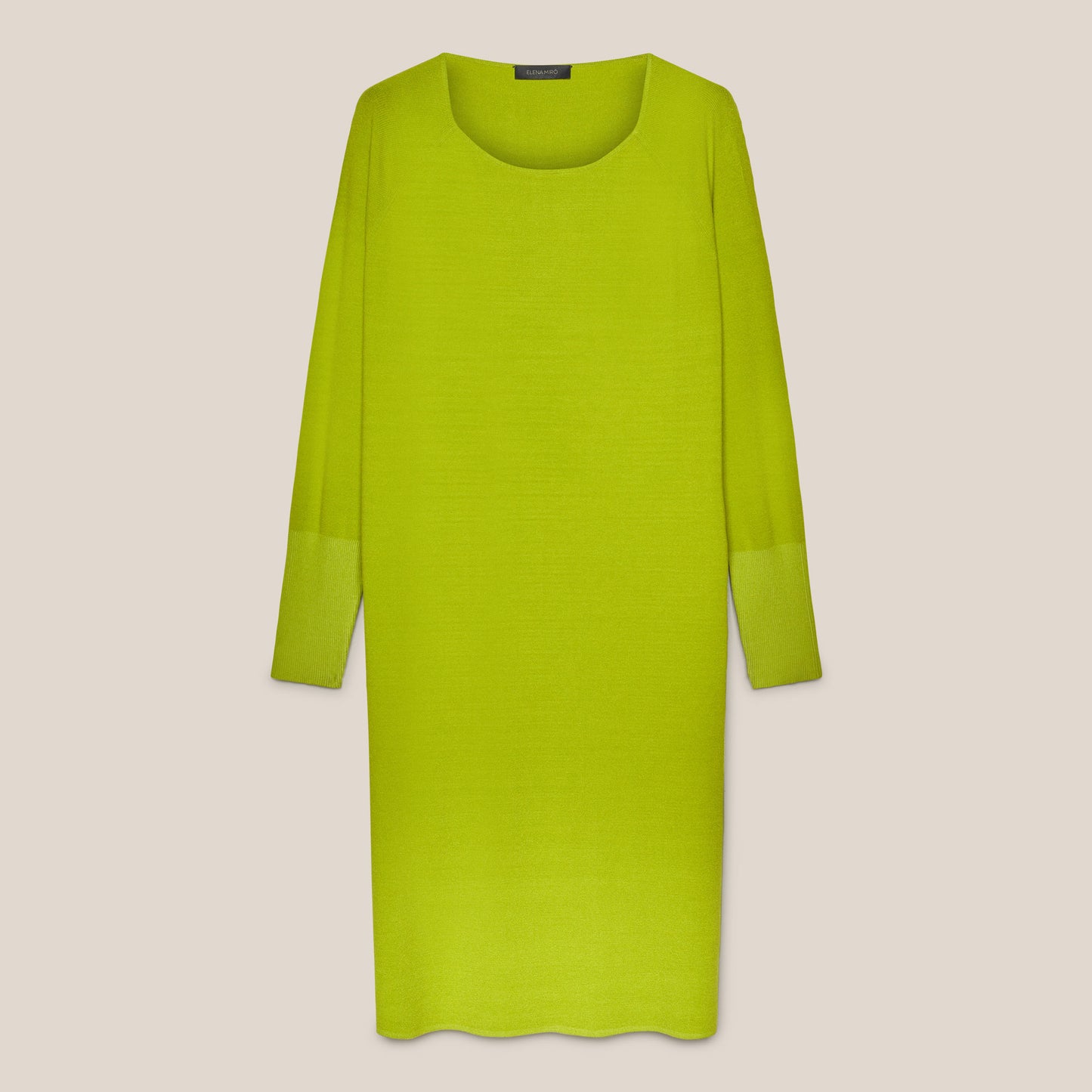 Elena Mirò green dress 7637Z0