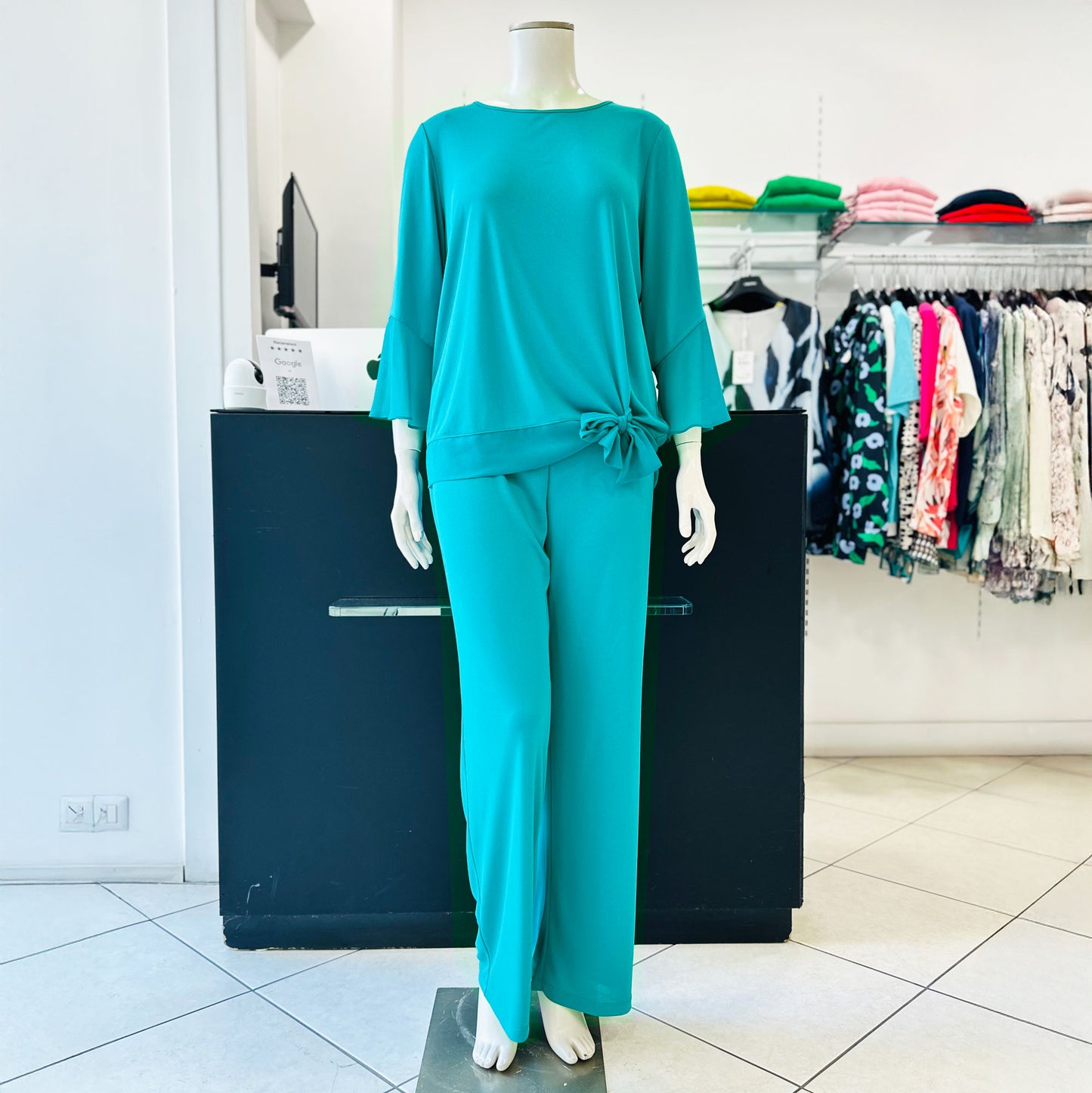 Completo Luisa Viola verde 4848F0