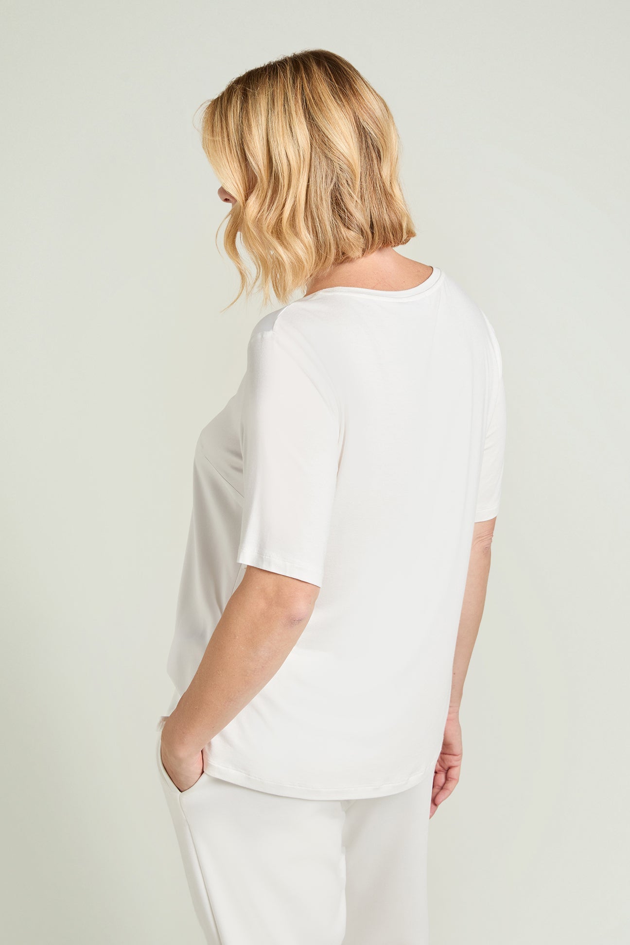 t-shirt luisa viola bianca g026l0