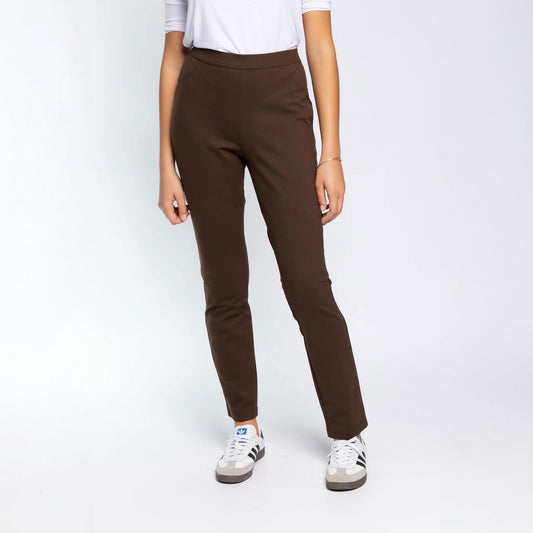 Pantaloni Luisa Viola moro P803