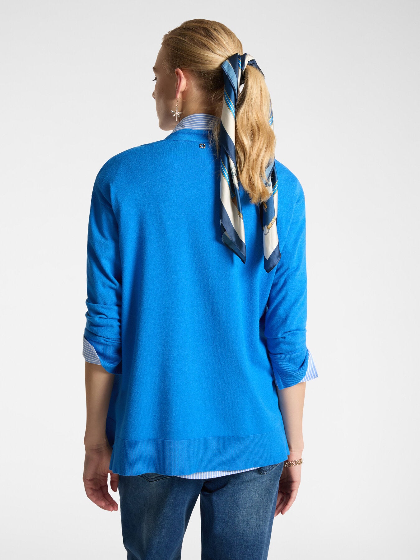 cardigan elena mirò 14 bluette m093z0