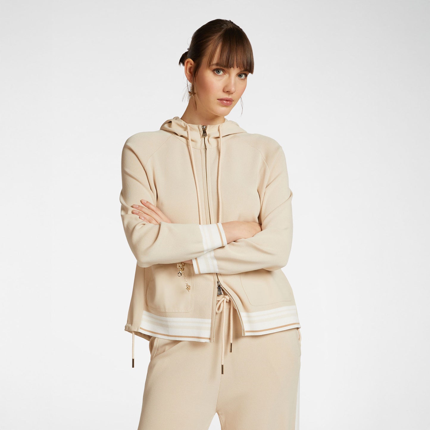 Felpa elena mirò b2 beige m297z0