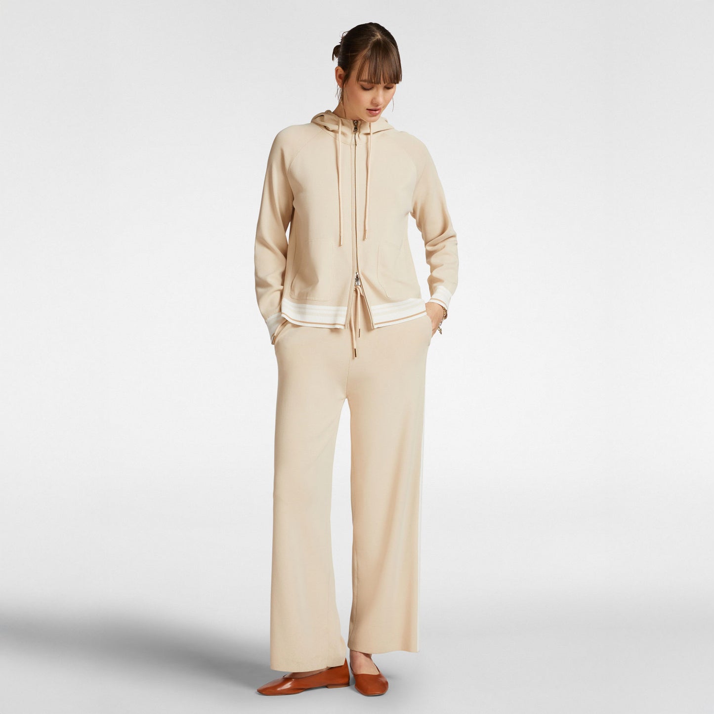 Felpa elena mirò b2 beige m297z0