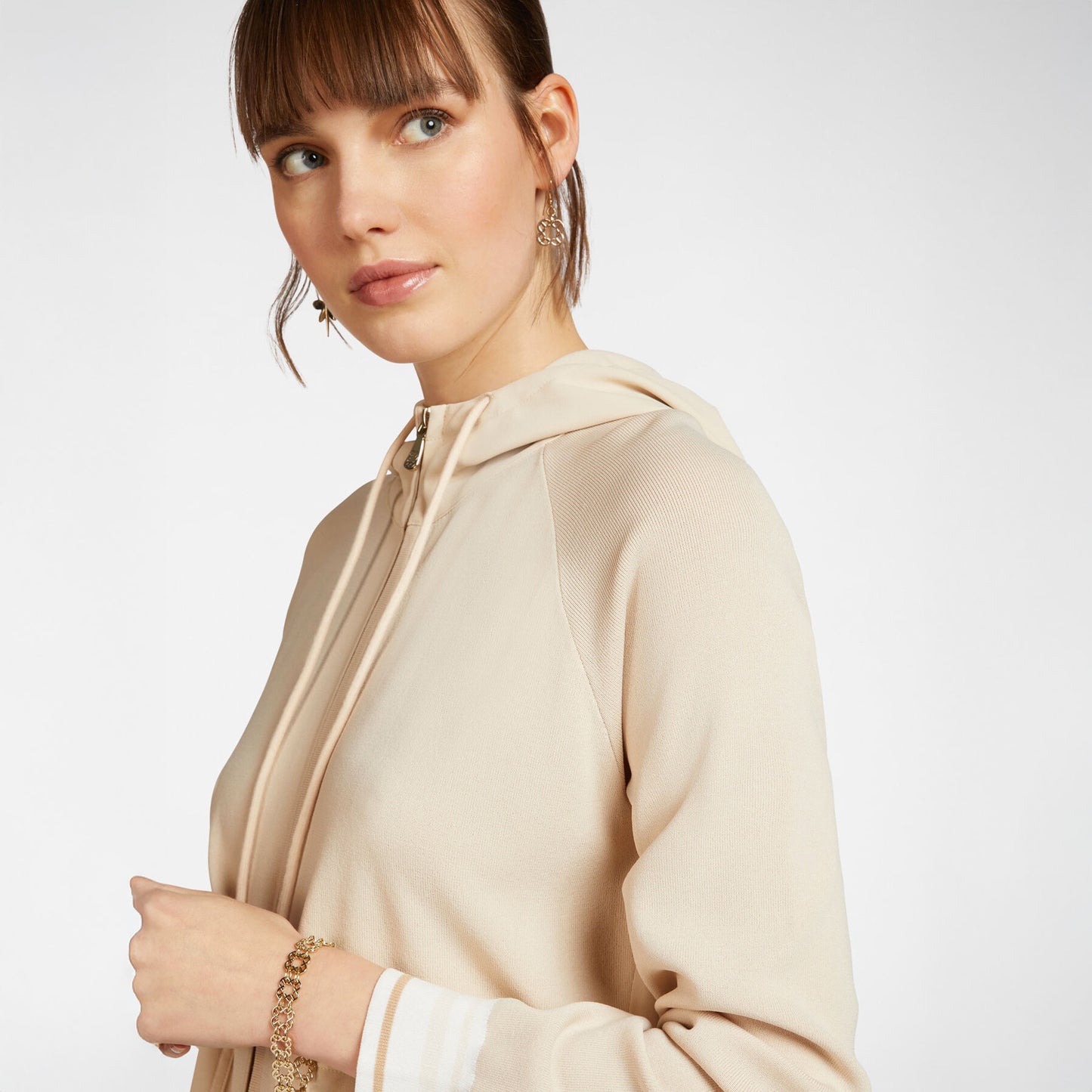 Felpa elena mirò b2 beige m297z0