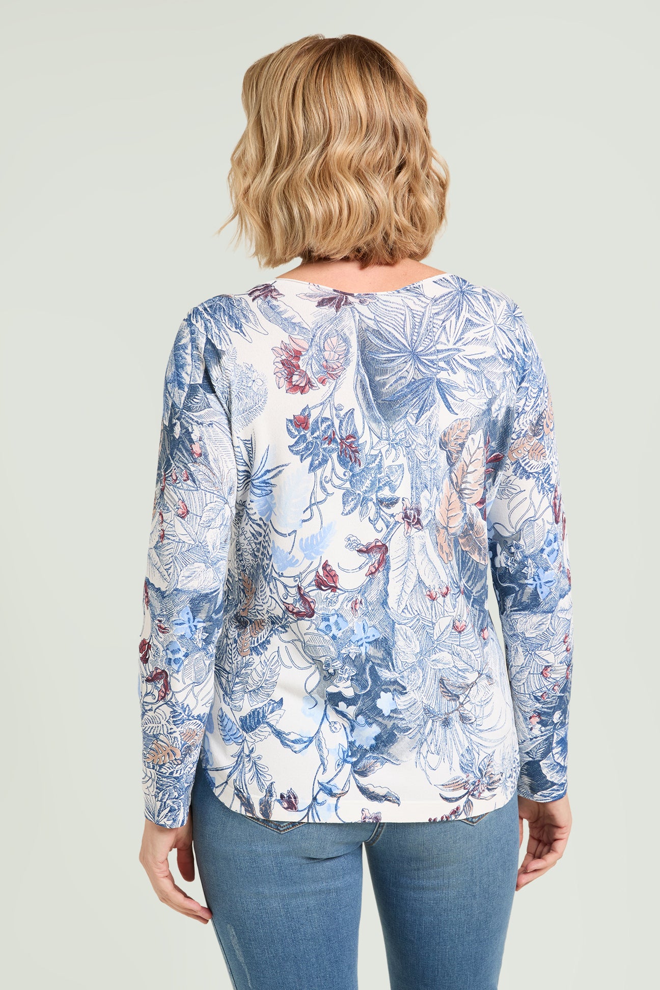 Maglia fantasia Luisa Viola M710L0-S3