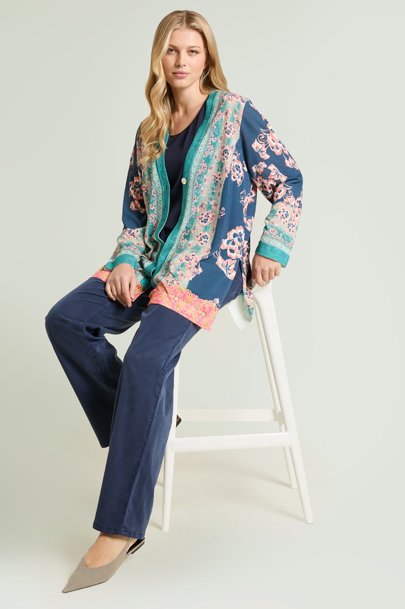 Cardigan fantasia Luisa Viola M762L0-S1