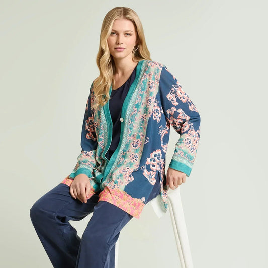 Cardigan fantasia Luisa Viola M762L0-S1