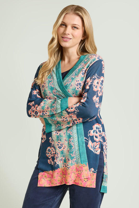 Cardigan fantasia Luisa Viola M762L0-S1