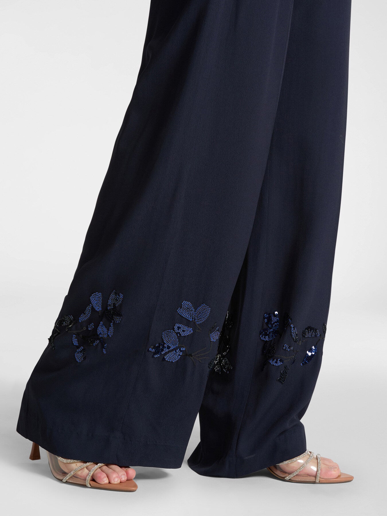 pantalone elena mirò blu p101p0