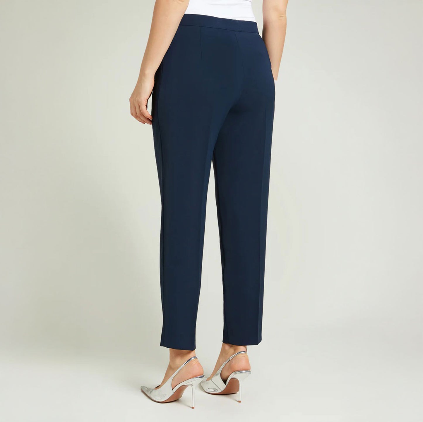 Pantaloni luisa viola 34 blu p269f0