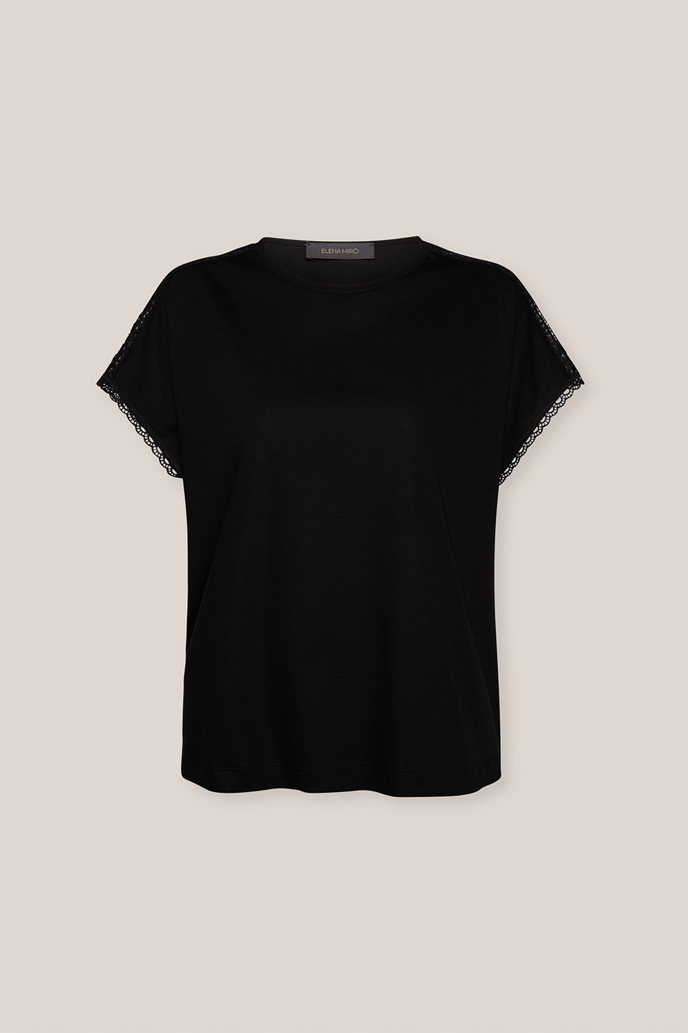 t-shirt elena mirò 33 nero g226z0