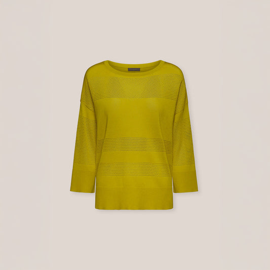 Maglia Elena Mirò lime m404z0