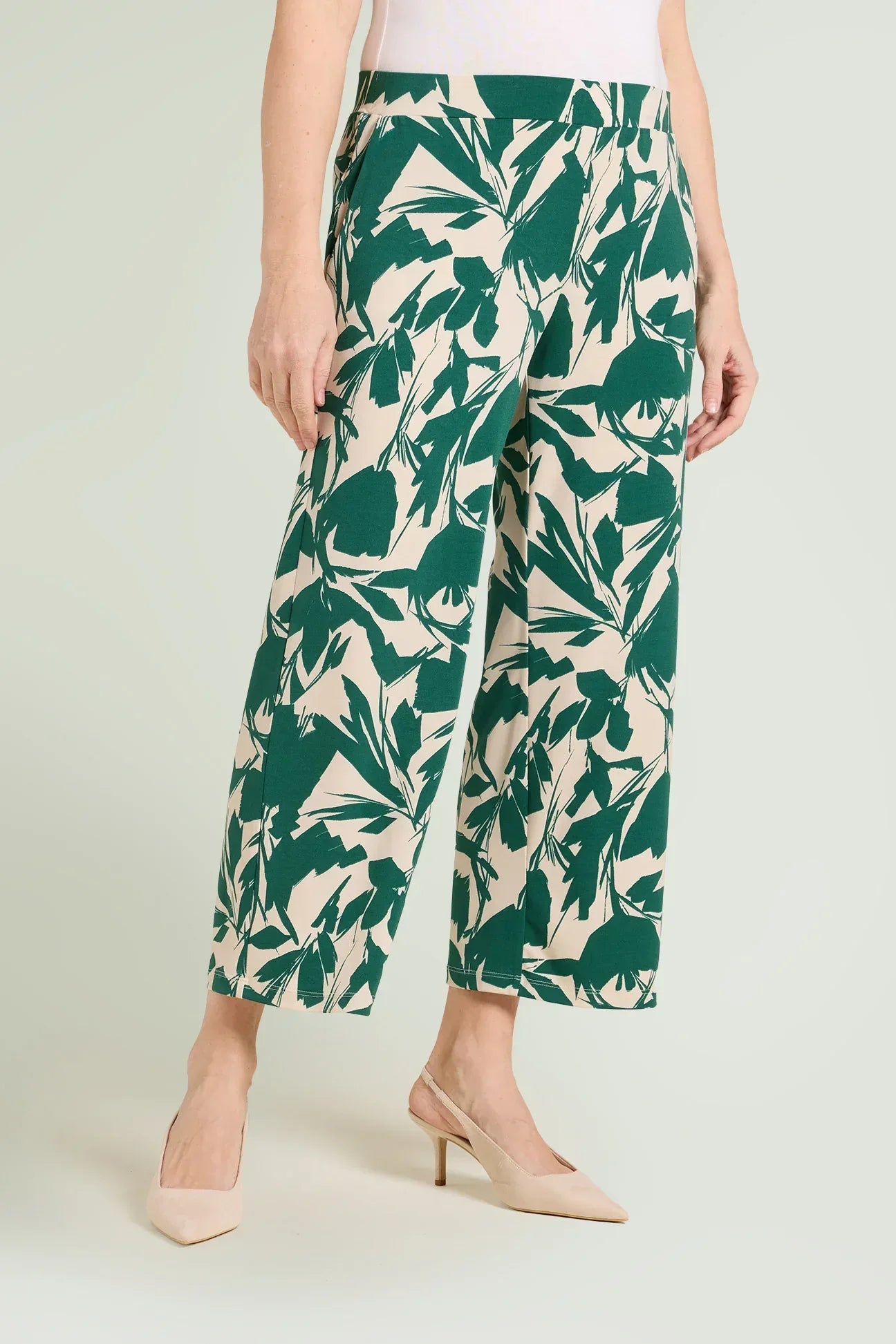 Pantaloni in jersey fantasia Luisa Viola P806F0-01