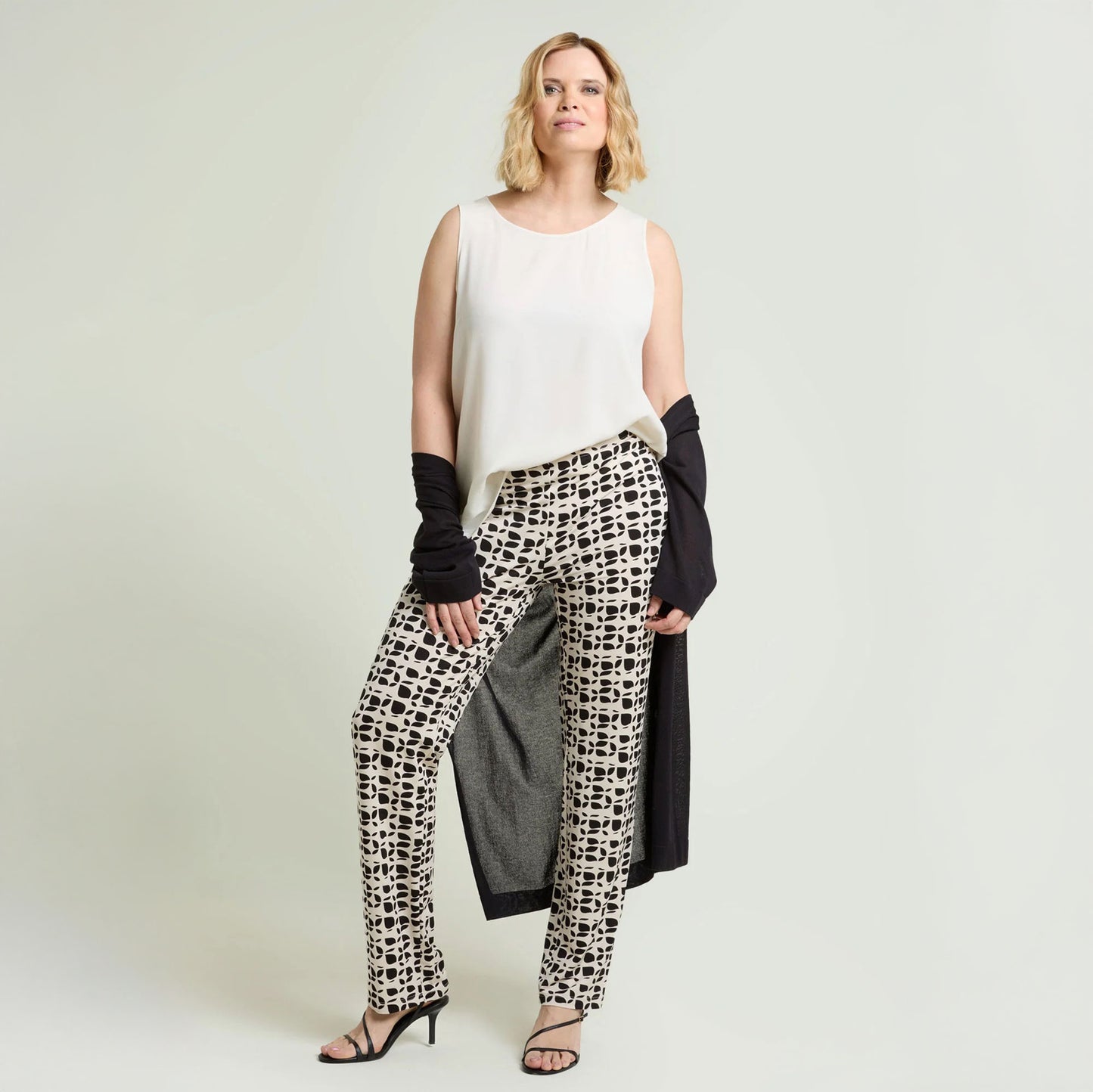 Pantaloni luisa viola 43 p857f0