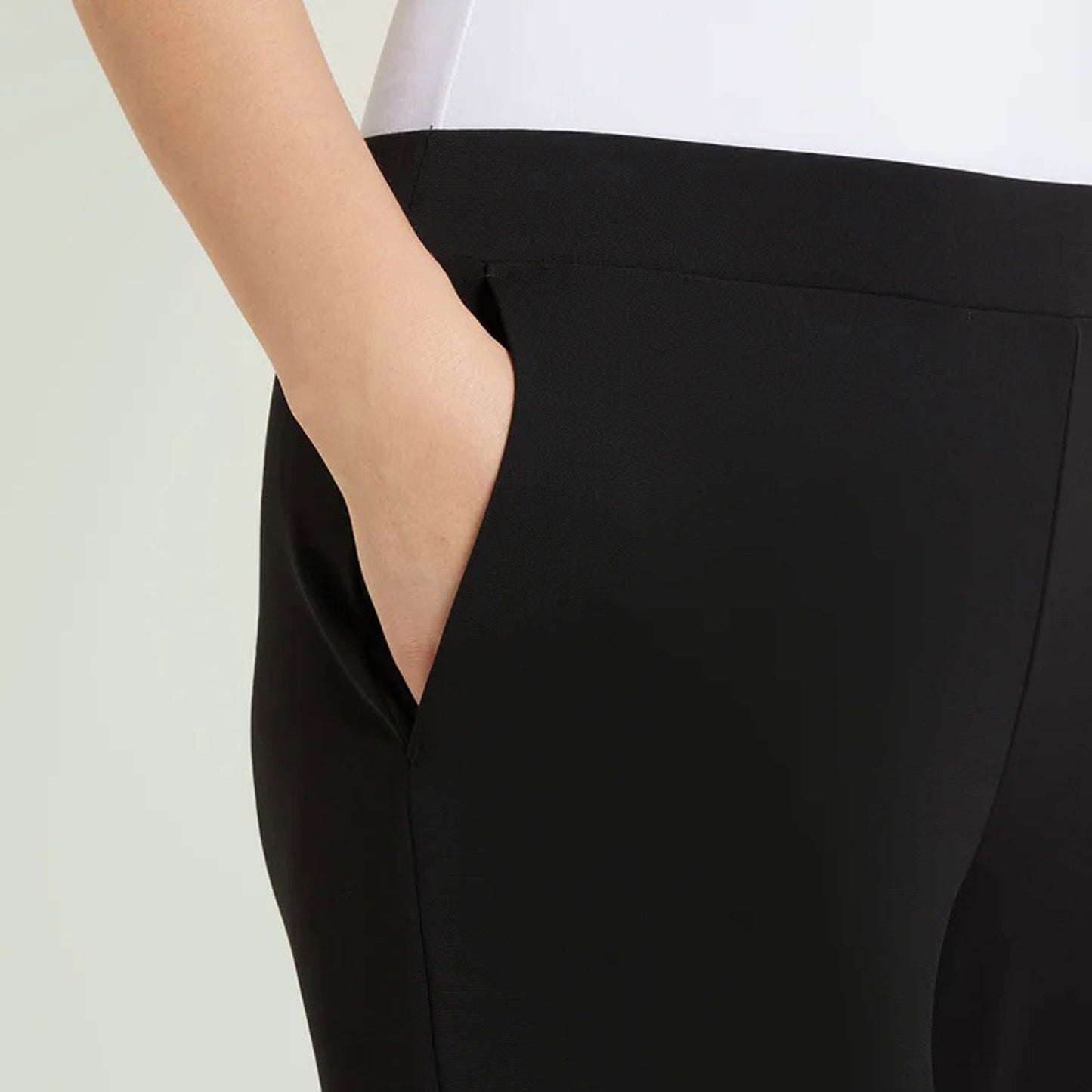 Pantaloni luisa viola nero p911f0