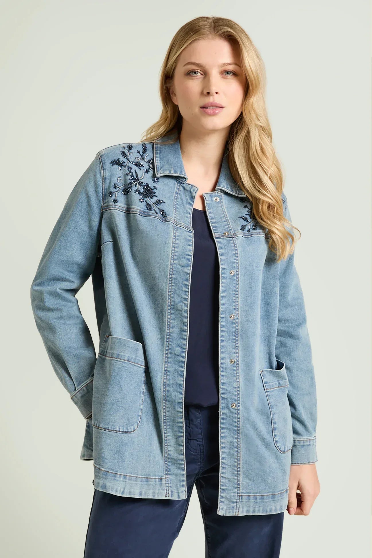 Giacca di Jeans Luisa Viola R463F0-34