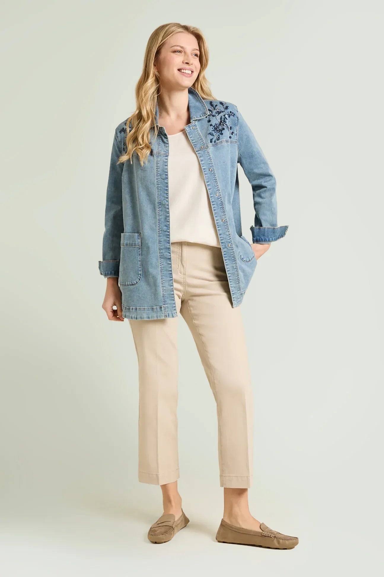 Giacca di Jeans Luisa Viola R463F0-34