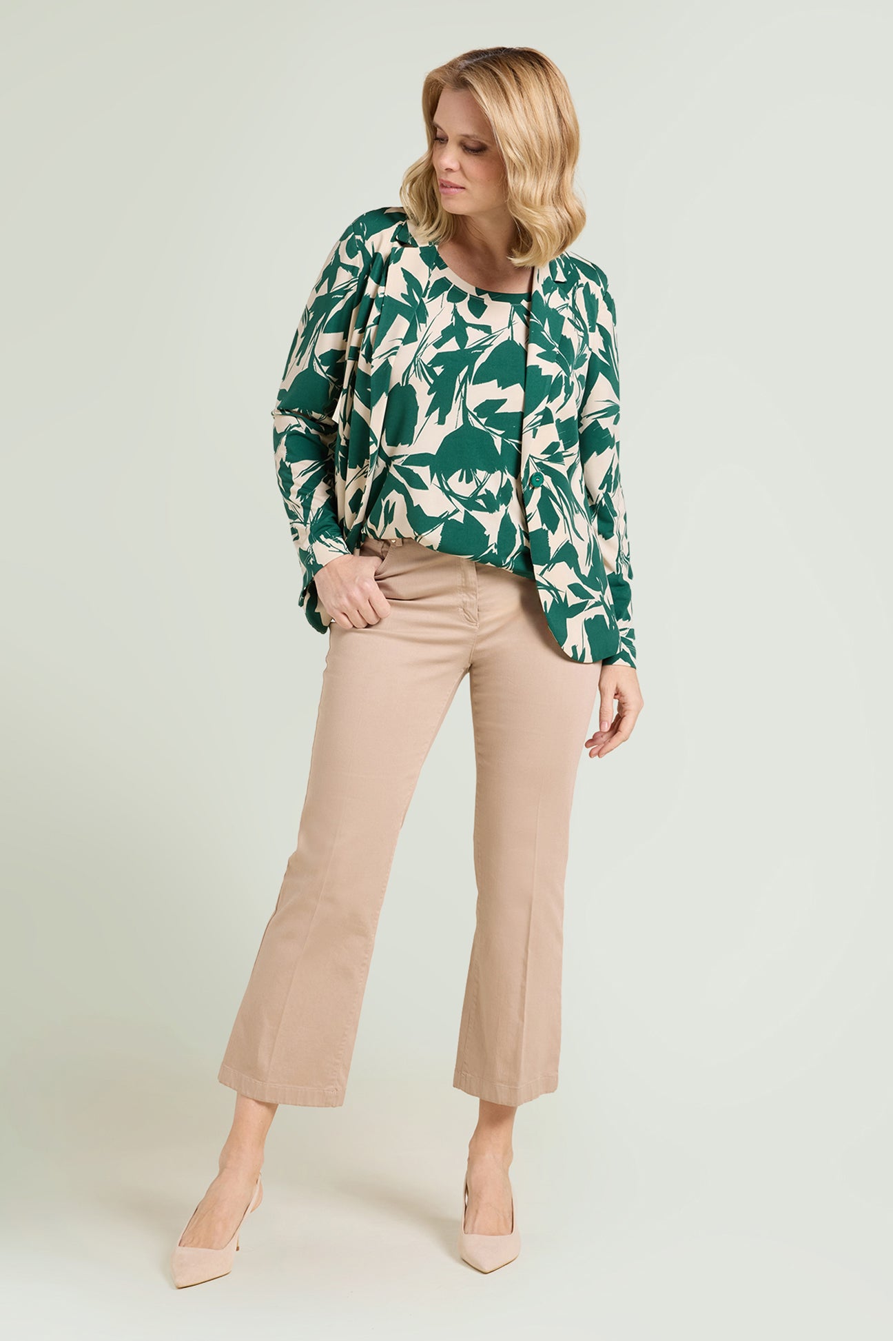 Giacca in jersey di viscosa Luisa Viola R804F0-01