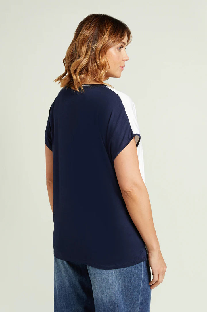 LUISA VIOLA T-SHIRT G001LO BLU